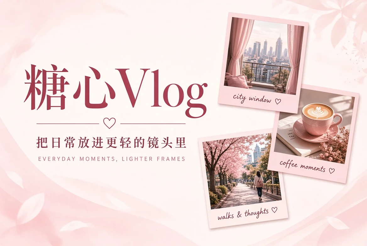 糖心Vlog日常生活影像封面