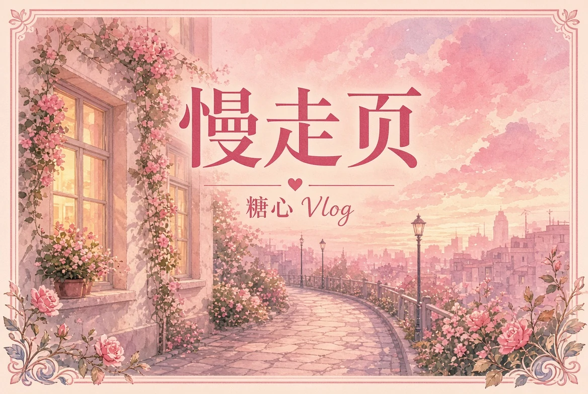 慢走页日常影像观察主题画面